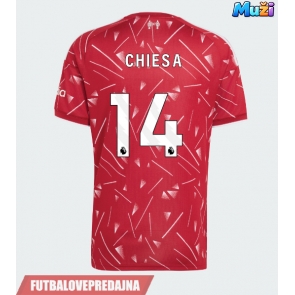 Lacne Muži Futbalové dres Liverpool Federico Chiesa #14 2026-27 Krátky Rukáv - Domáci